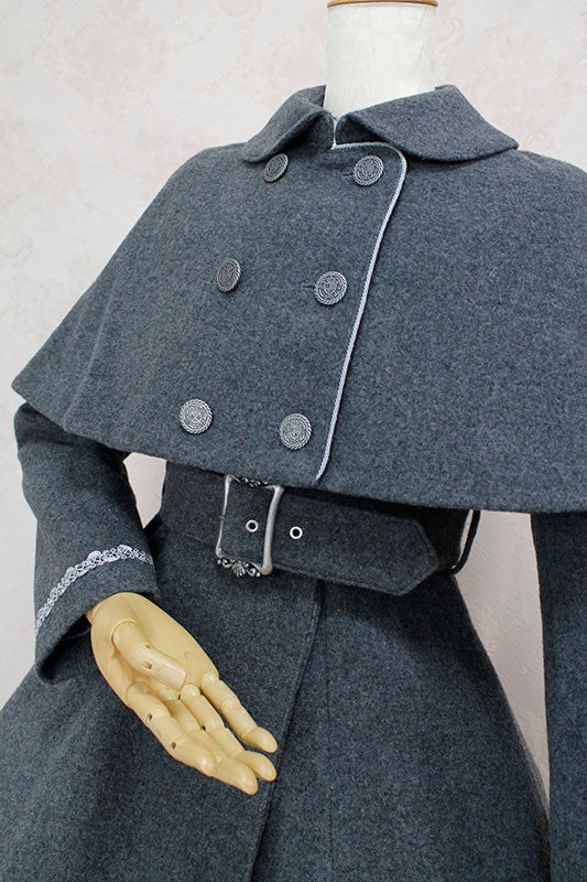Irene Coat with Cape (2021) by Victorian Maiden