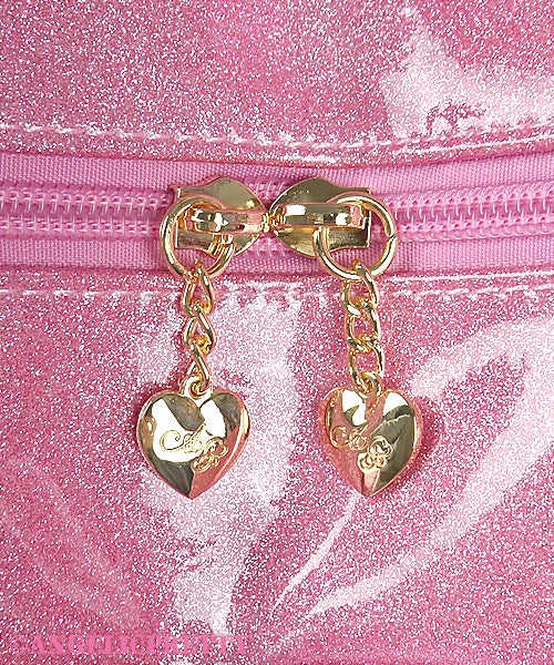 Glitter Love Heart Tote Bag by Angelic Pretty