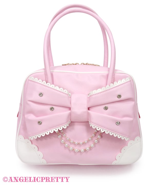 Jewelry Ribbon Boston Bag (2022) by Angelic Pretty