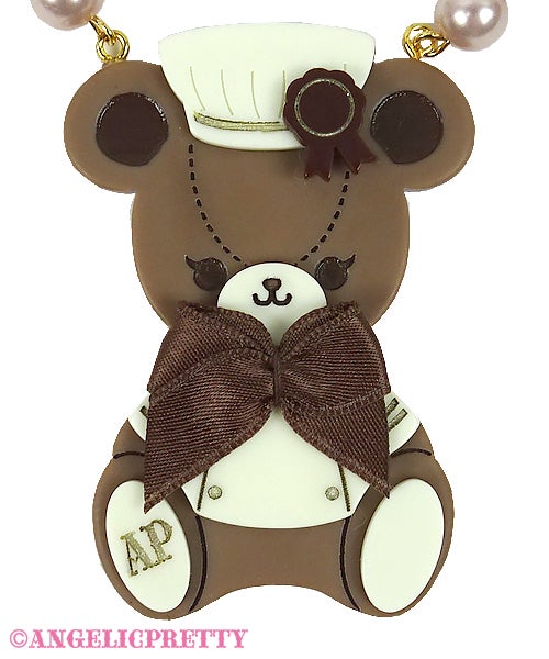 Bear's Chocolaterie Chocolatier Necklace by Angelic Pretty
