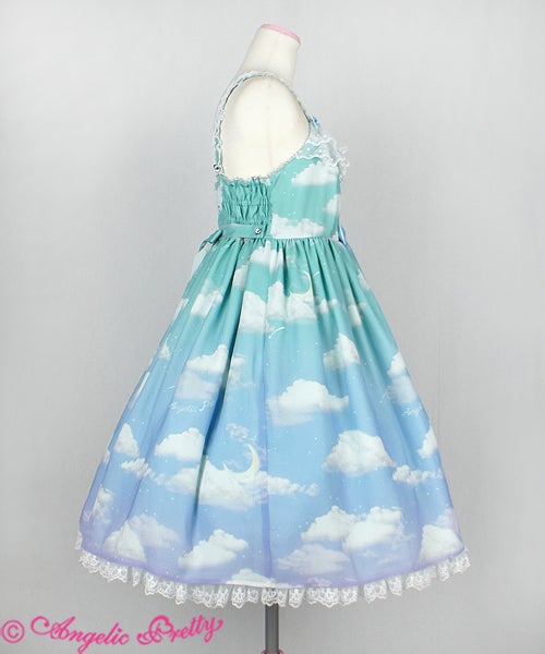 Misty Sky Brilliant Color JSK Set (2020) by Angelic Pretty