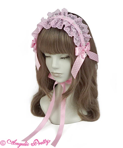 Lyrical Bunny Lace Headdress by Angelic Pretty