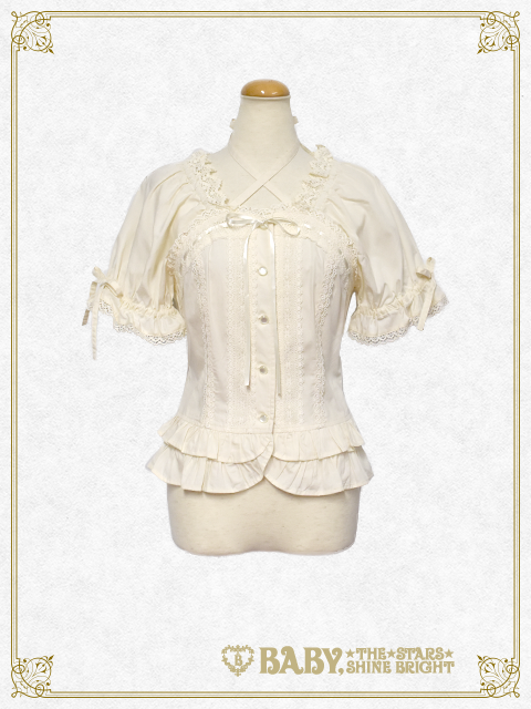Princess Sleeve Back Shirring Blouse (2019) by Baby, the Stars
