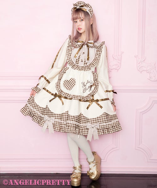 Angelic Pretty✦お菓子の国オーバーニー✦ブラウン✦茶色 Cookie