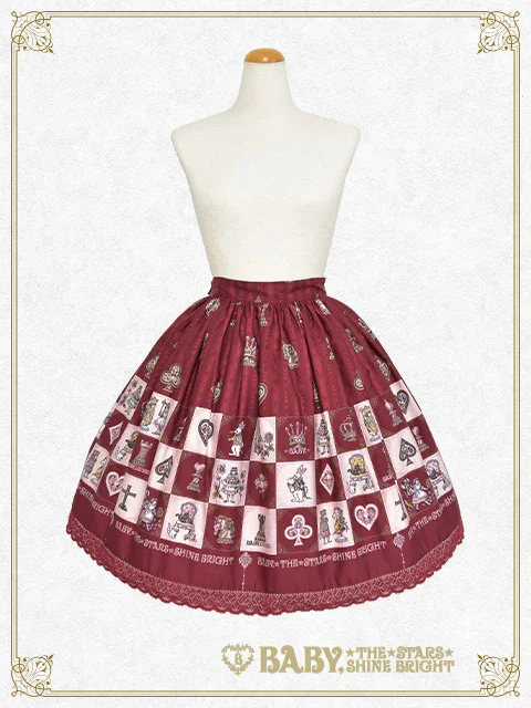 Chess Alice ~My Memorable Treasure~ Skirt by Baby, the Stars Shine