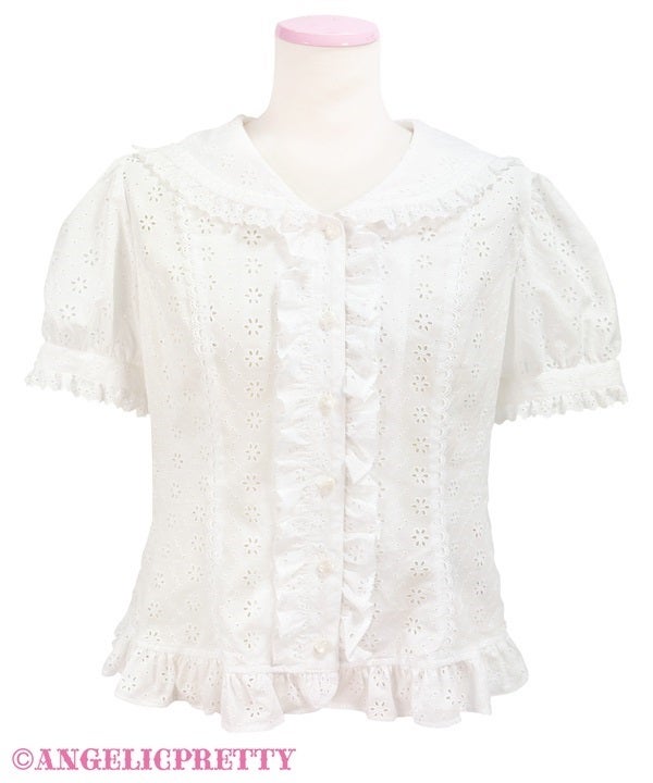 angelicpretty Cotton Garden Laceセーラーブラウス EqeSTBNXC2WM9cvGy9020e9kPBSTN6