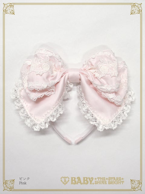 Cameron Head Bow (2021 3rd release) (sateen) by Baby, the Stars