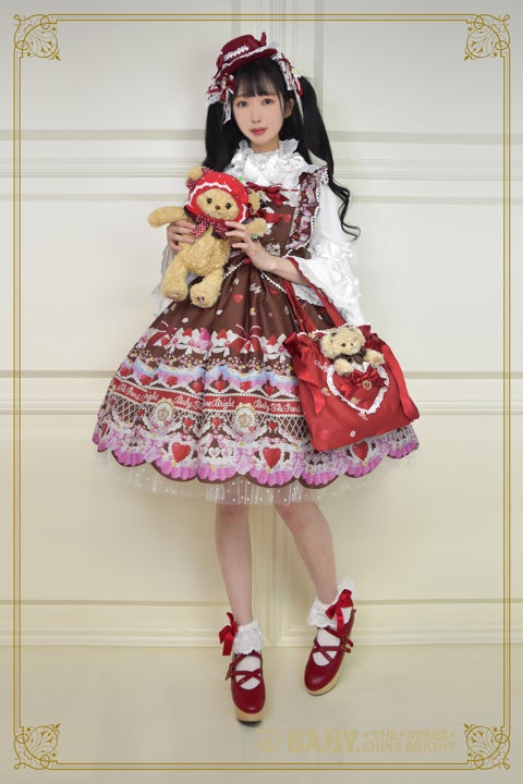 Strawberry Sweetheart Cake Hearty JSK by Baby, the Stars Shine Bright