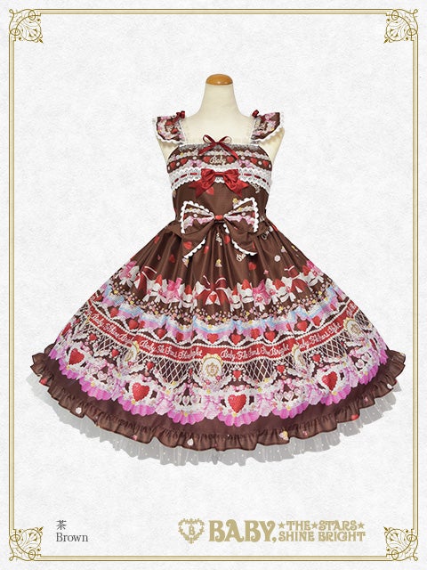 Strawberry Sweetheart Cake Ribbon JSK by Baby, the Stars Shine Bright