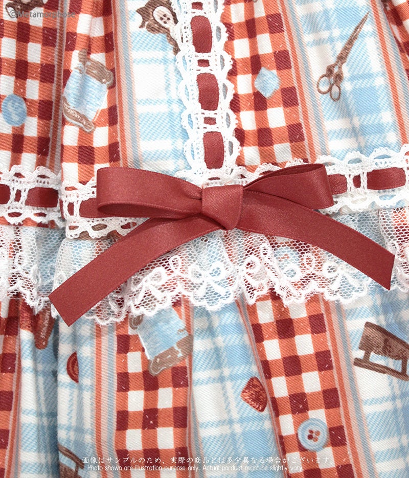 Happy Sewing Time Frill JSK (Plus Size) by Metamorphose Temps de Fille