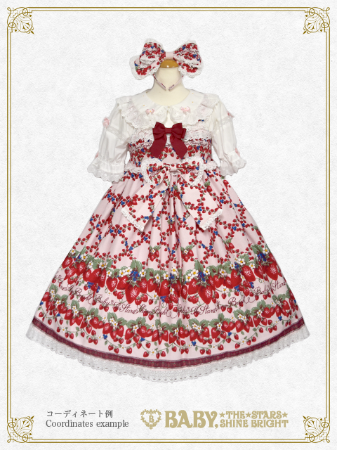 Strawberry Garden JSK II by Baby, the Stars Shine Bright