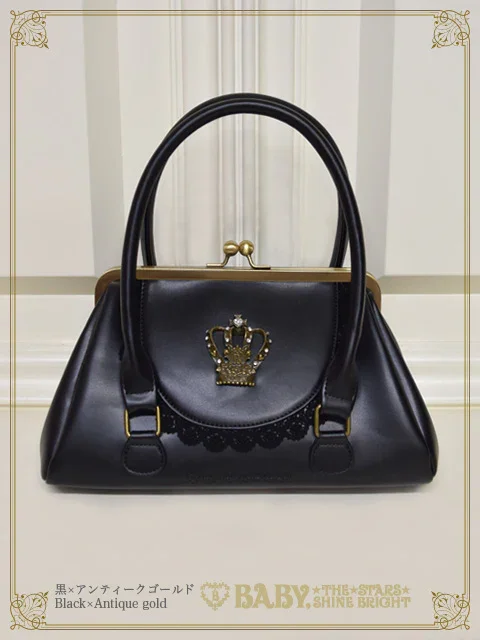 王冠がま口Bag Purse Shaped Crown Bag (2024) by Baby, the Stars Shine Bright