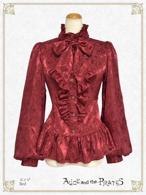 Rose Romeo Volume Sleeve Blouse (2023) by Alice and the Pirates