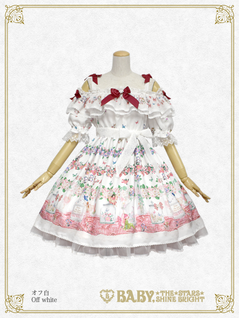 Fairy tale Herbarium～永遠を閉じ込めて～柄リボンJSK Fairy Tale Herbarium ~Pouring an Eternity~ OP by Baby, the Stars