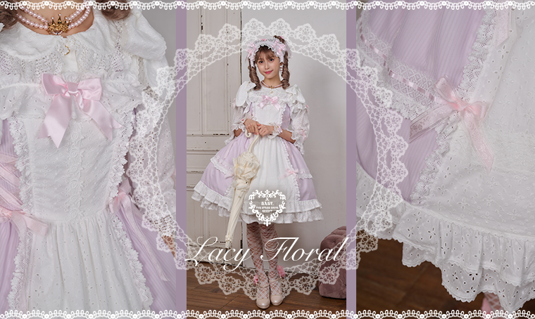 Lacy Floral JSK by Baby, the Stars Shine Bright