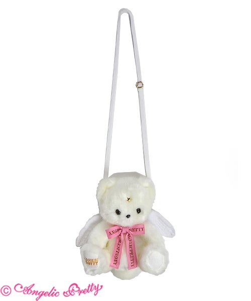 Milky Bear Plush Pouch (June 2020) by Angelic Pretty