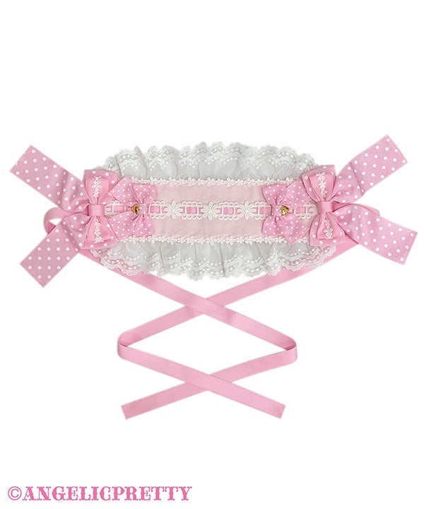 Sweet Dot Ribbon Headdress by Angelic Pretty