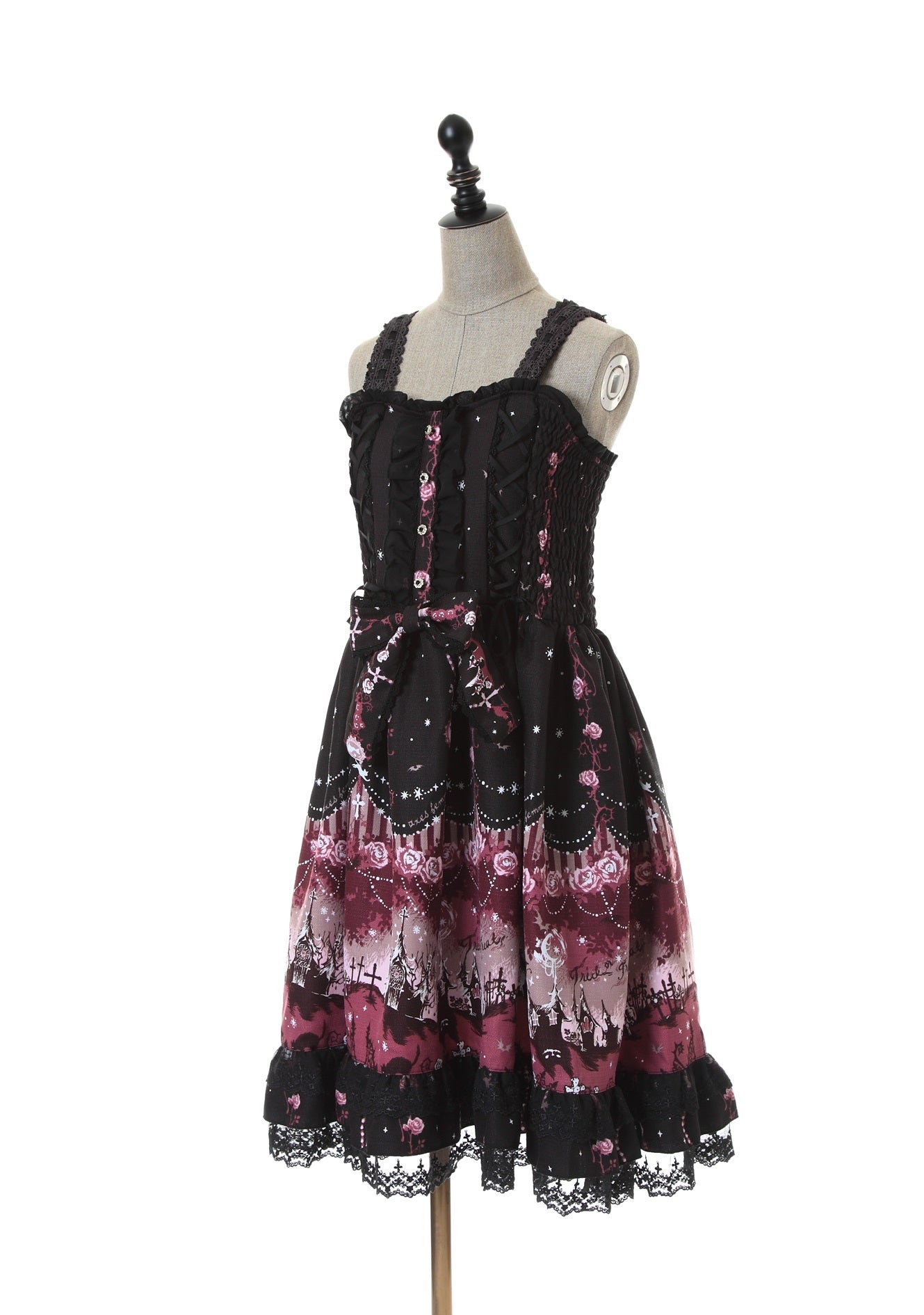 axes femme POETIQUE スイートハロウィンワンピース　グリーン Poetique ~ Sweet Halloween JSK by Axes Femme