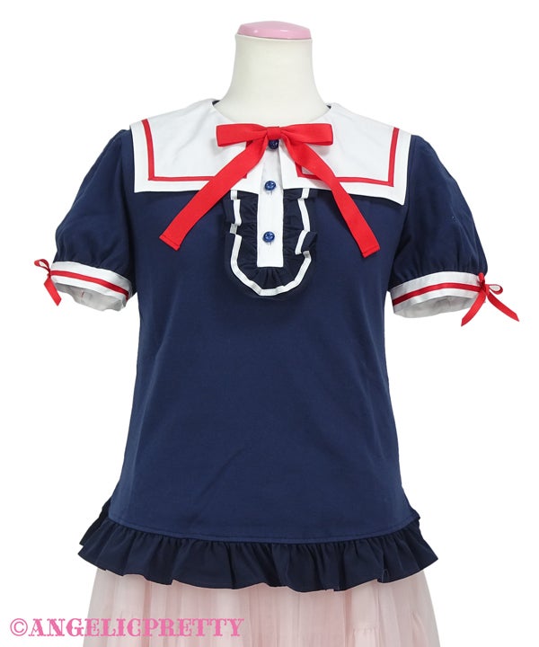 Square Sailor Cutsew by Angelic Pretty