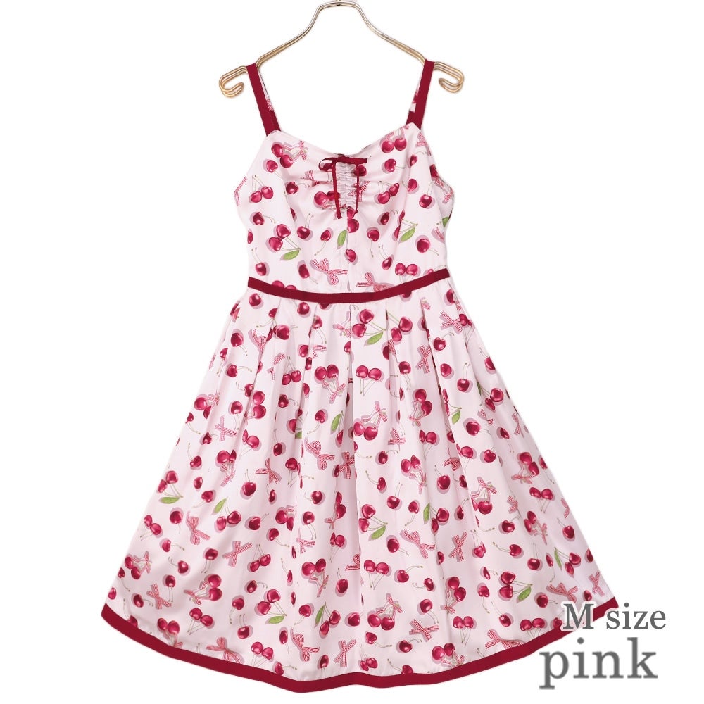 エミリーテンプルキュート　Shadow Cherryキャミソールワンピース Shadow Cherry Camisole JSK by Emily Temple Cute