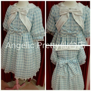 Sugary Gingham OP (2015 3rd Release) by Angelic Pretty