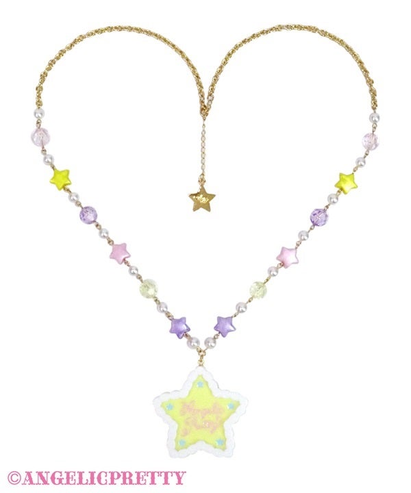 Dreamy Night Cakes Necklace (2024 2nd release) by Angelic Pretty