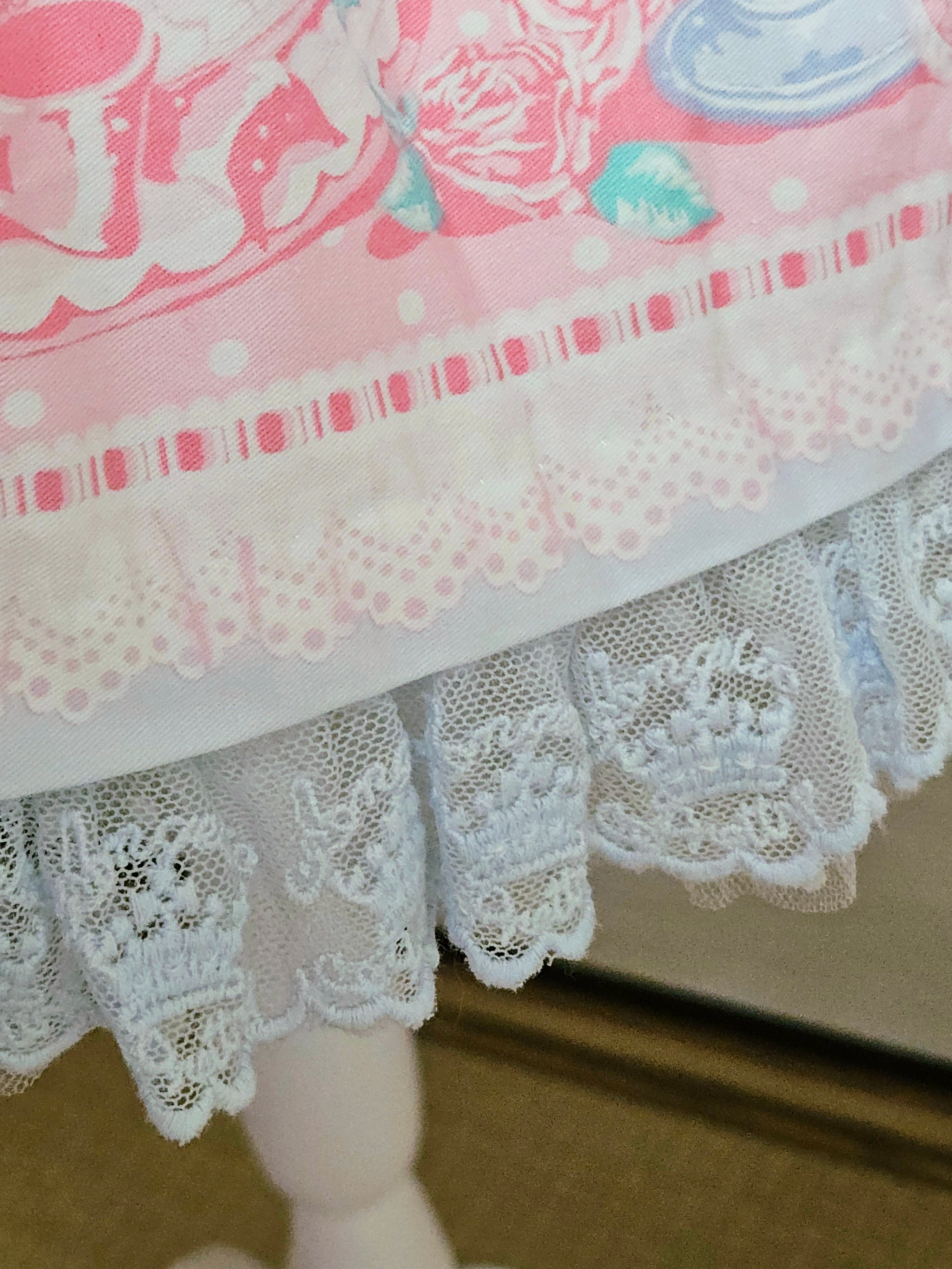 Memorial Cake Skirt by Angelic Pretty