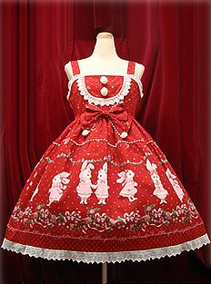 極希少・マスク付MOJAKING Strawberry Rabbit King Bunny Milk and Snow Strawberry Babydoll JSK by Baby, the Stars