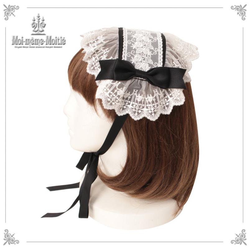 Cross Arch Lace Headdress by Moi-même-Moitié