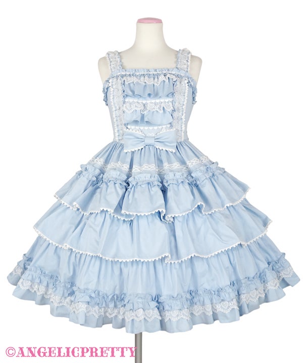 Pretty Frill JSK (Plain) (2022 2nd Release) by Angelic Pretty