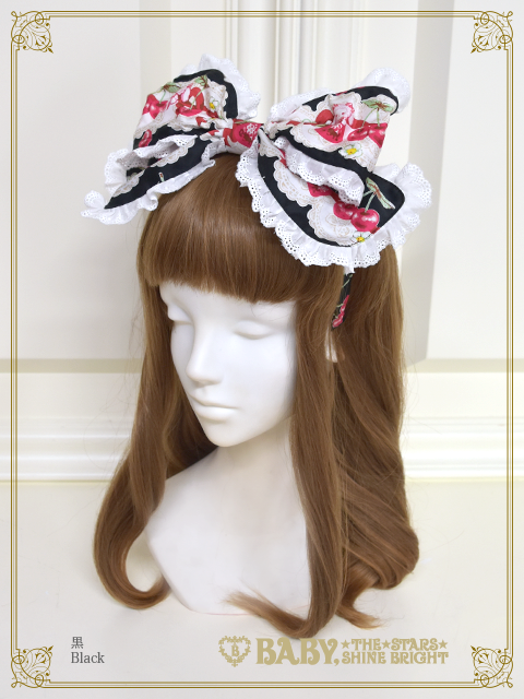 Kumya's Cherry ♡ Strawberry Head Bow by Baby, the Stars Shine Bright