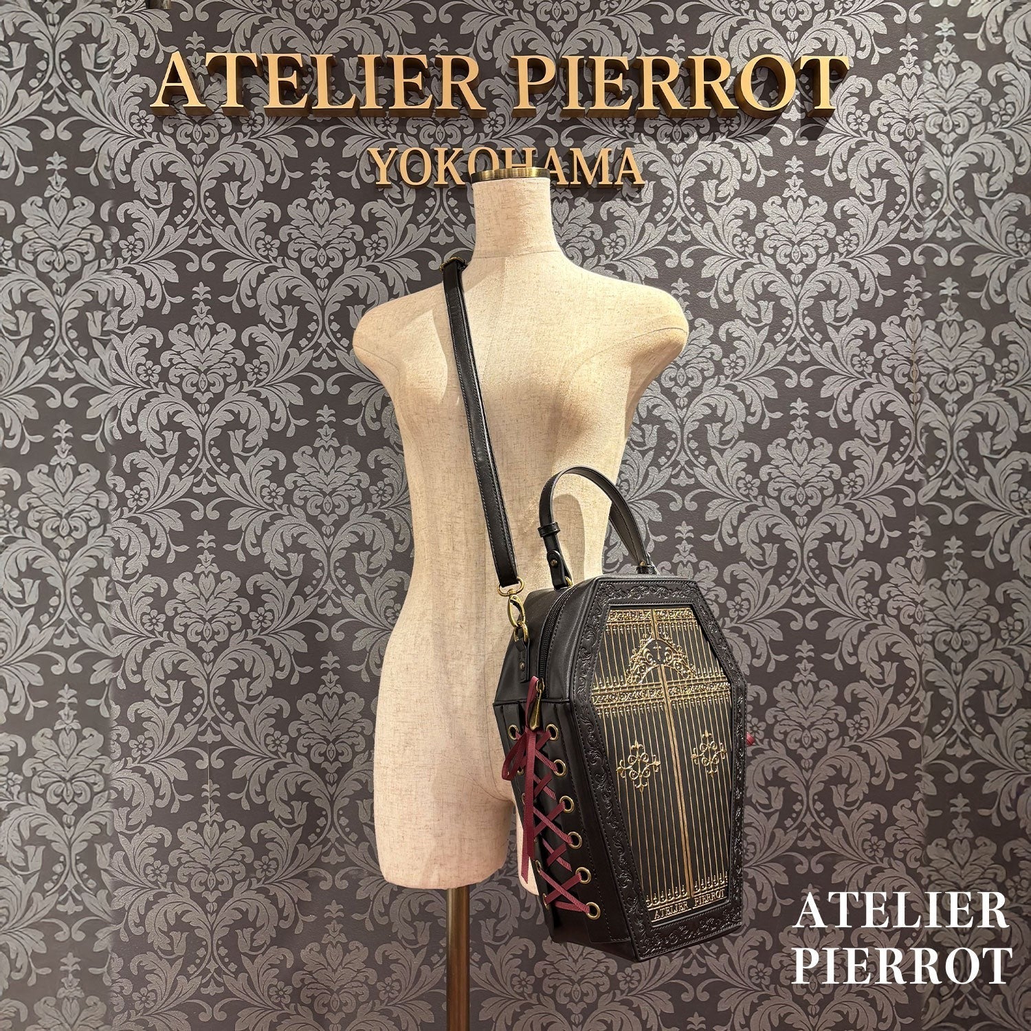 ミュージシャン ATELIER PIERROT Iron Gate Coffin Bag Iron Gate Coffin Bag by Atelier Pierrot
