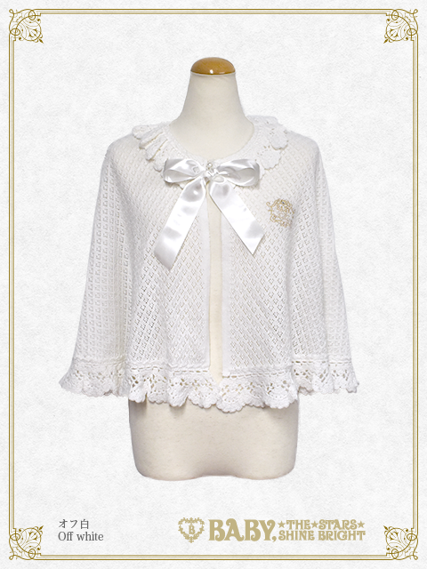 BABY Lacework Knit Cape (2020) by Baby, the Stars Shine Bright