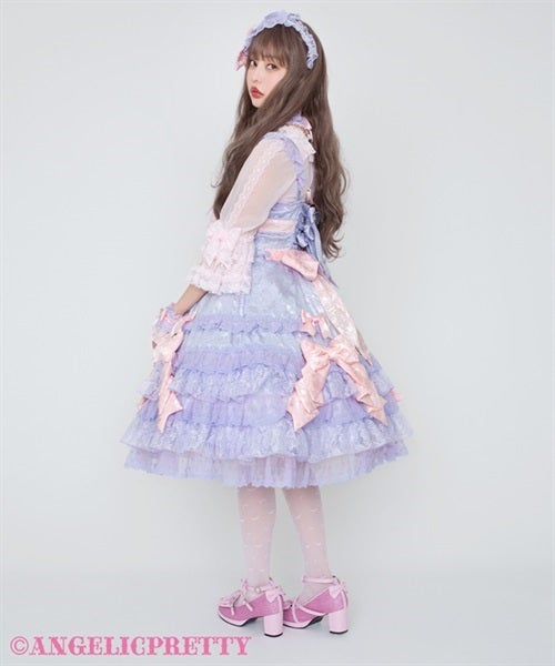 Princess Ribbon Decoration JSK by Angelic Pretty