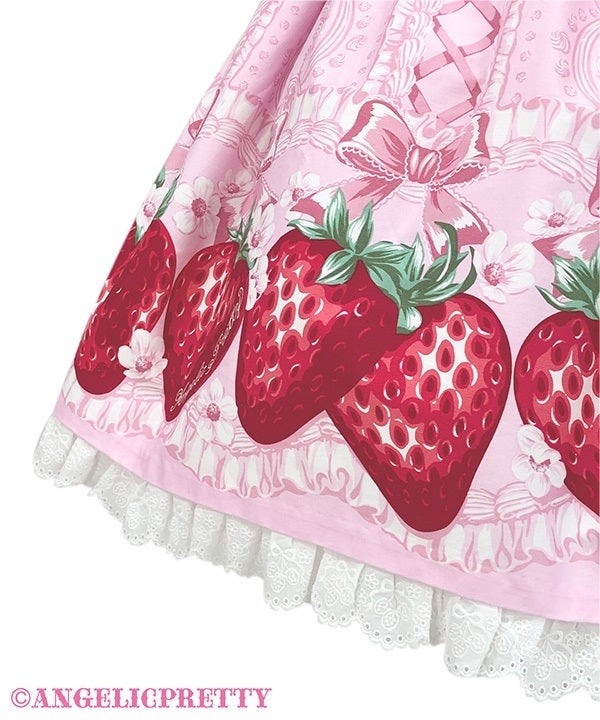Decoration Strawberry JSK by Angelic Pretty