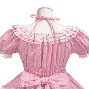 アンジェリックプリティEternal Doll半袖ワンピース小ギンガム Eternal Doll Short Sleeve OP (Small Gingham) by Angelic Pretty