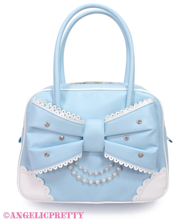 Jewelry Ribbon Boston Bag (2022) by Angelic Pretty