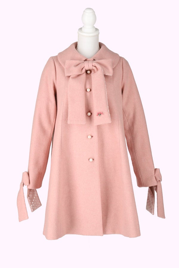 ※最終値下げ！Shirley Temple ラッピングリボン ウールコート Ladies ~ Ribbon A-Line Coat by Shirley Temple
