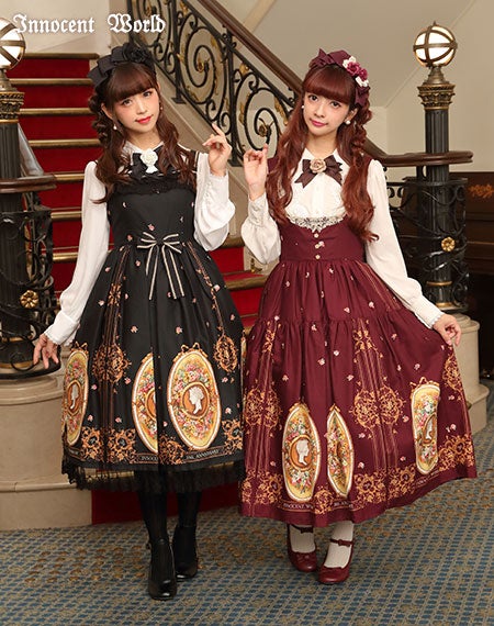 Flora the Flower Goddess Tiered JSK by Innocent World