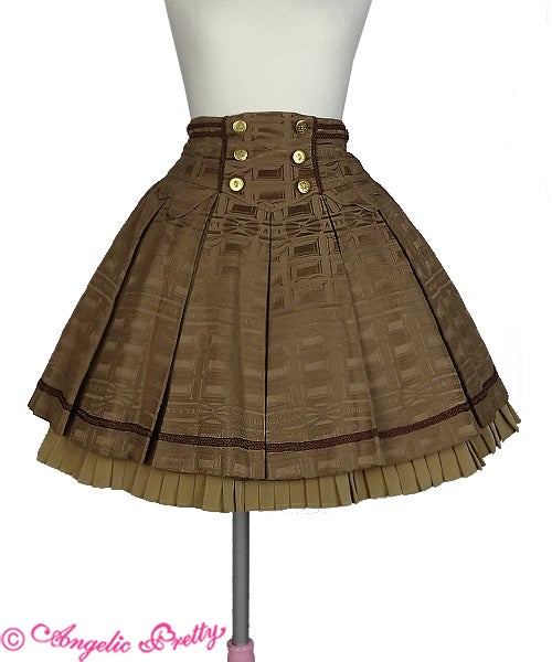 Melty Ribbon Chocolate Skirt (2019) by Angelic Pretty