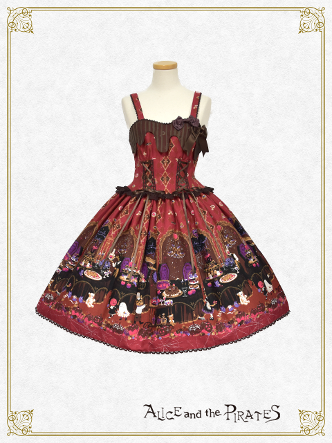 Mrs. Halloween Apple's Strange Banquet JSK I by Alice and the Pirates