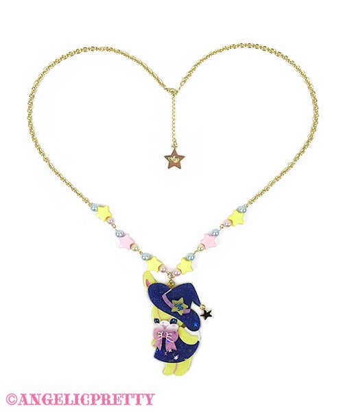 Little Witch Lyrical Bunny Necklace by Angelic Pretty