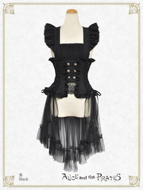 Mischievous Devil Dress Corset by Alice and the Pirates