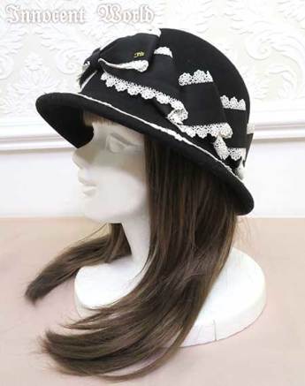 Ribbon Cloche Hat (2021) by Innocent World
