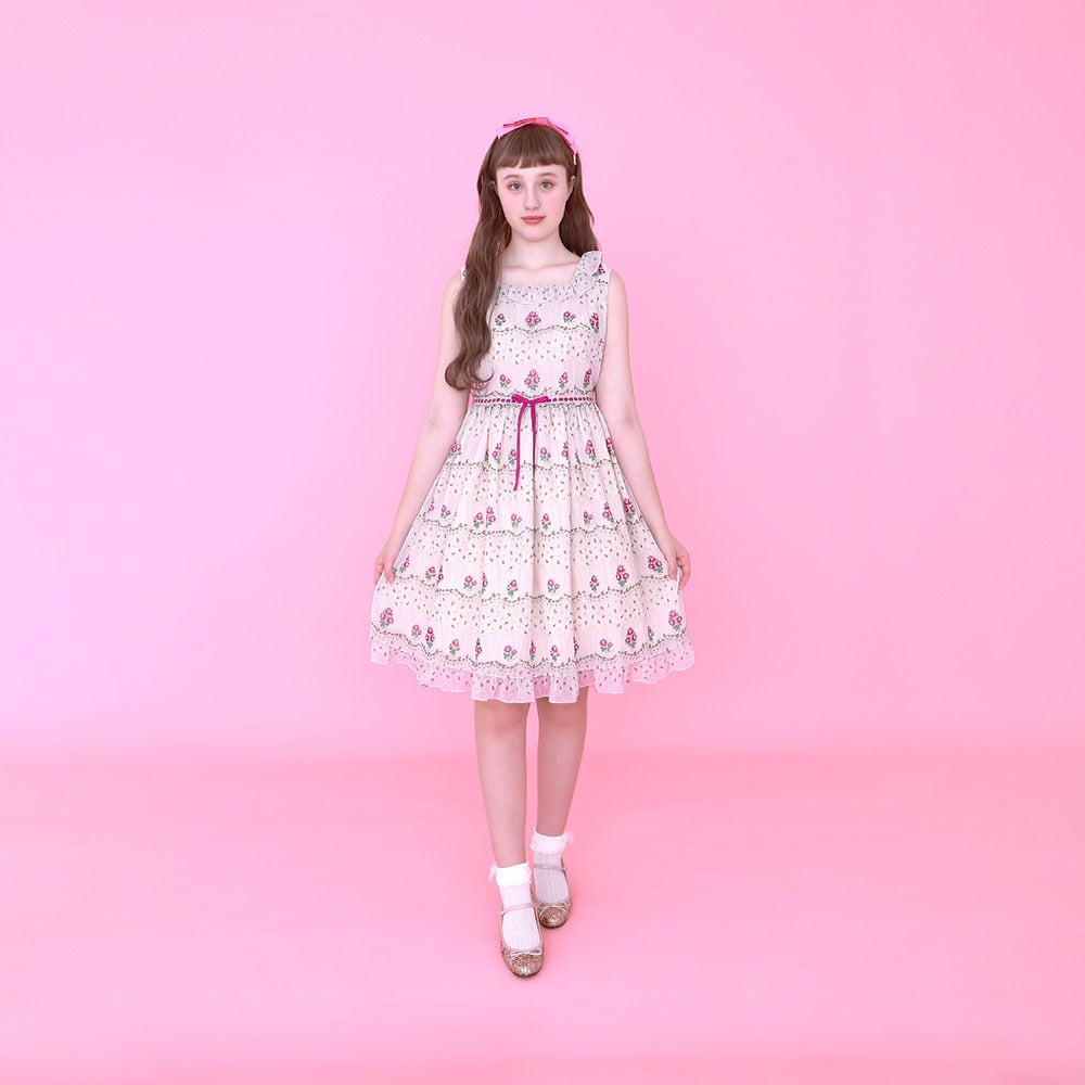 Petit Rose Frill JSK (2025) by Emily Temple Cute