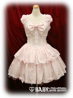 Ribbon Ribbon Corset JSK by Baby, the Stars Shine Bright