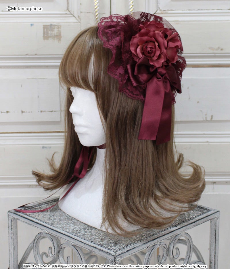 Eternal Bride Round Headdress by Metamorphose Temps de Fille