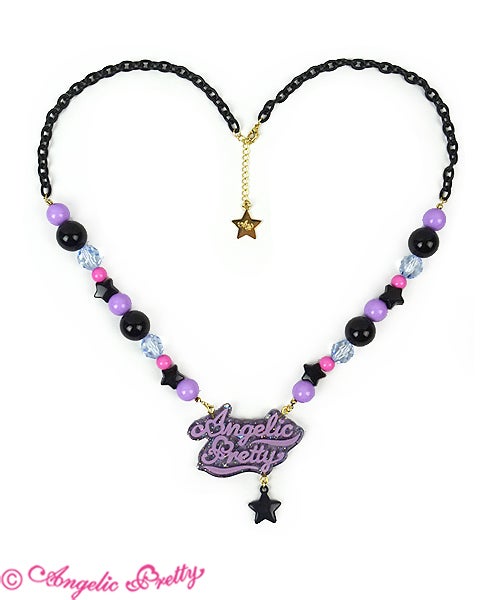 Neon Logo Necklace by Angelic Pretty