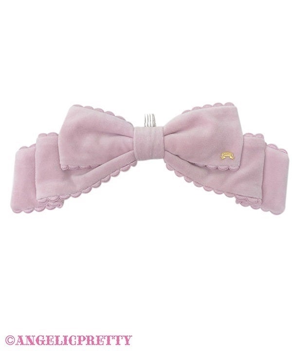 Dolly Heroine Ribbon Comb (Velvet) by Angelic Pretty