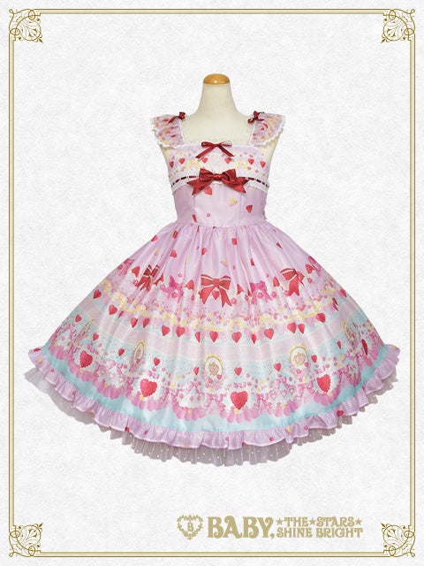 Strawberry Sweetheart Cake Ribbon JSK by Baby, the Stars Shine Bright
